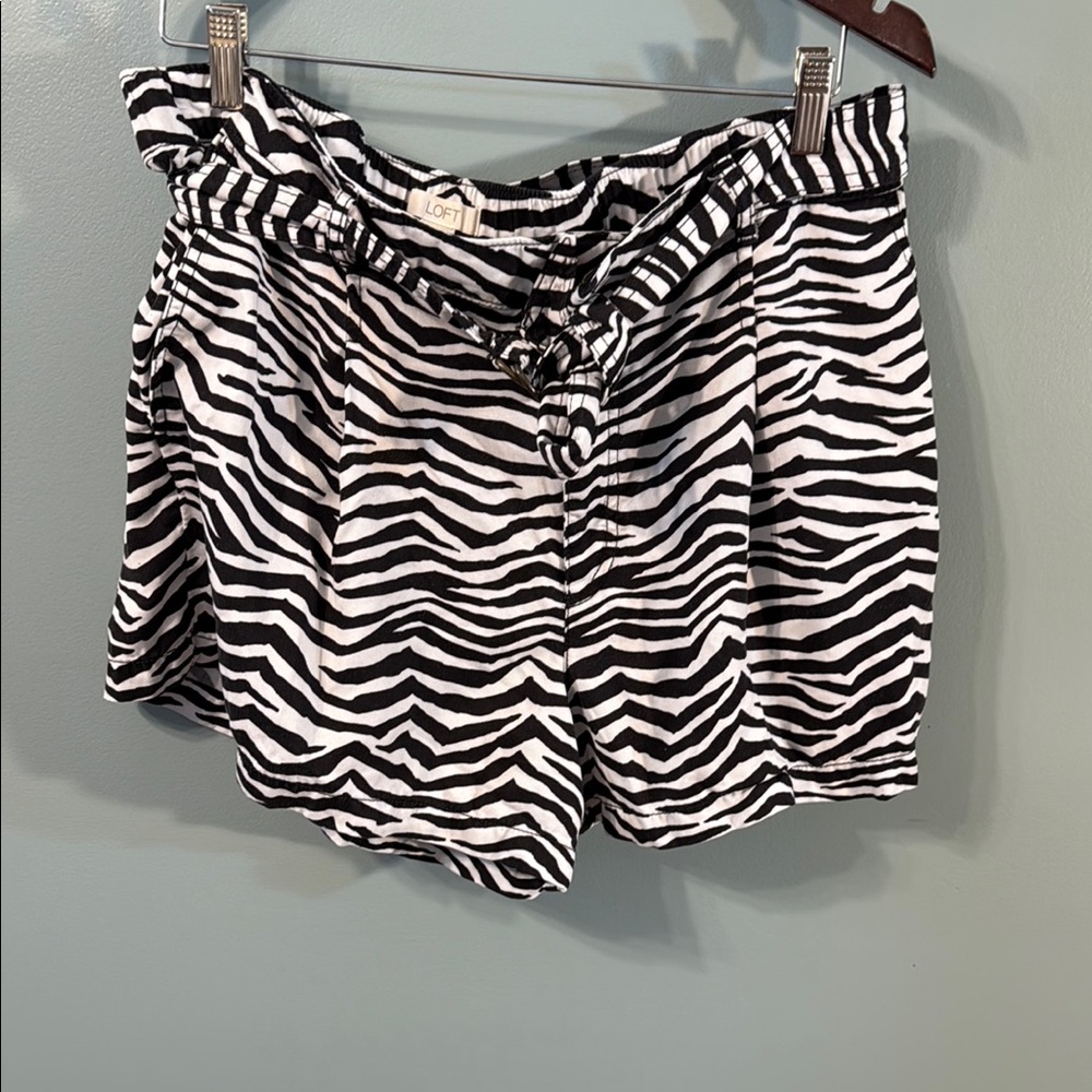 Loft Zebra Print Women's Shorts